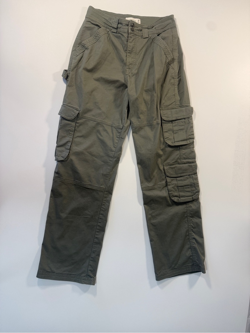 Abercrombie & Fitch Curve Love Cargo Pants Bundle Women's 28 Long - Picture 2 of 16